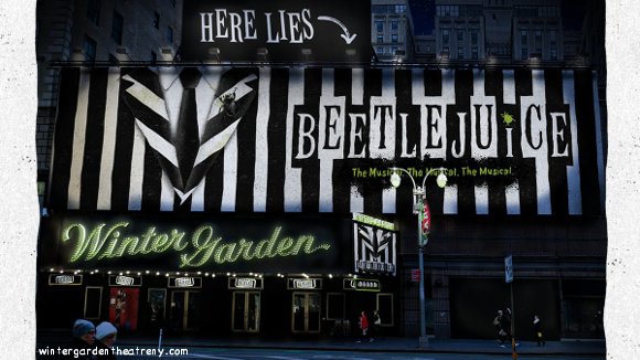 beetlejuice musical on stage